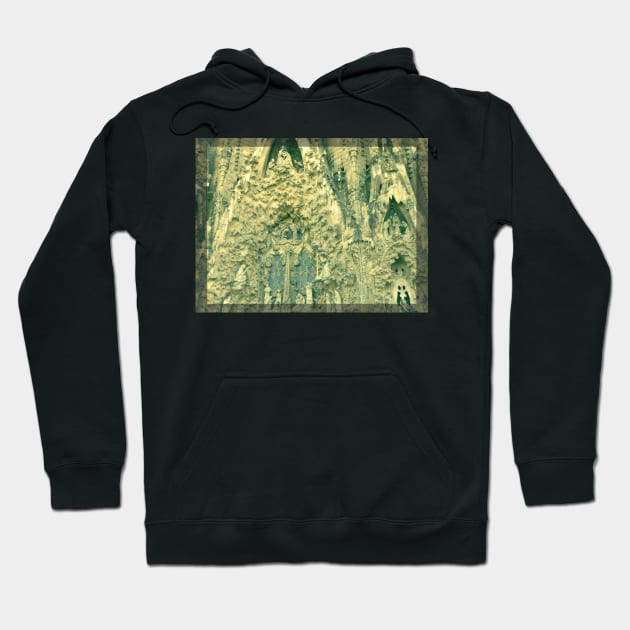 La Sagrada Familia breath-taking exterior: architecture photography Hoodie by F-for-Fab